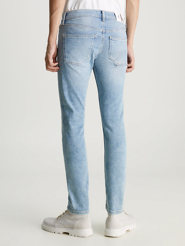 denim jeansy skinny dla mężczyźni - calvin klein jeans