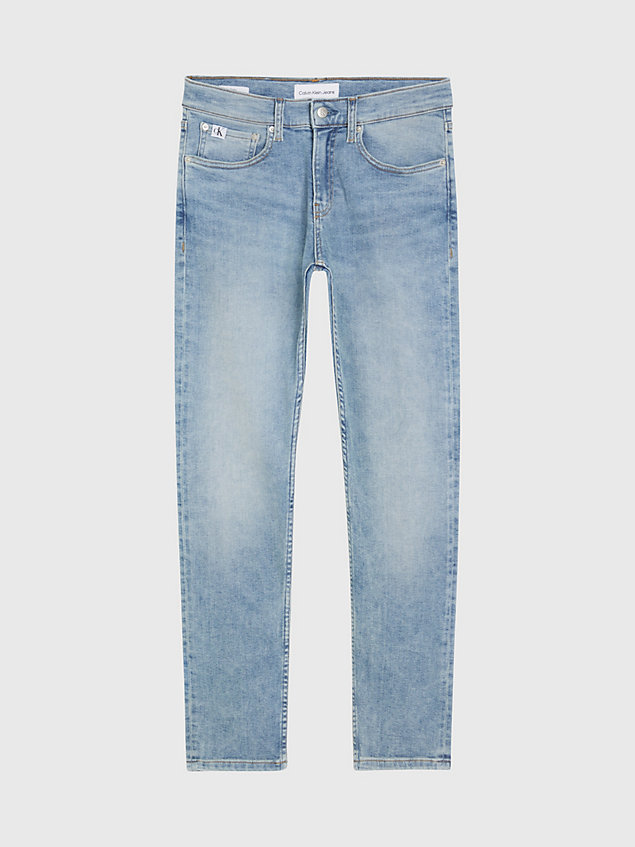 denim jeansy skinny dla mężczyźni - calvin klein jeans