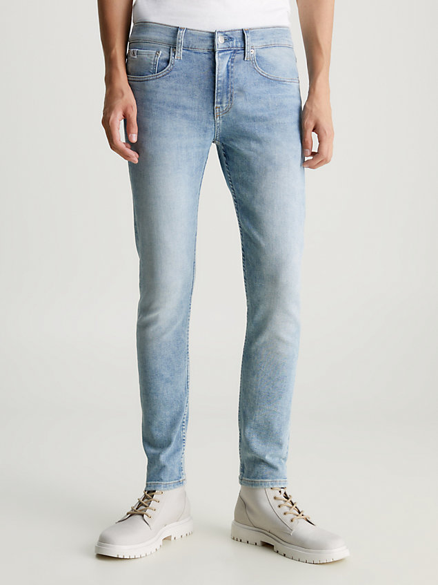 skinny jeans denim da uomini calvin klein jeans