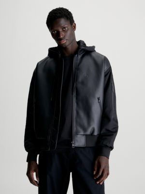 Calvin klein polyurethane on sale jacket