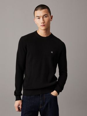 Calvin klein jumper black sale