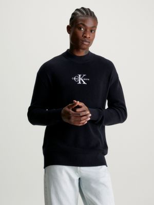 Calvin klein black on sale jumper