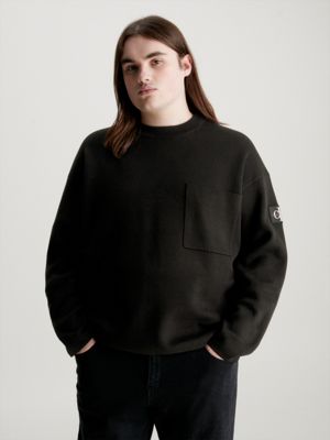 Ck best sale black jumper