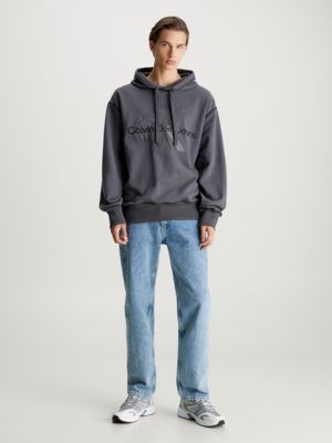 SUDADERA CON CAPUCHA Y MONOGRAMA HOMBRE CALVIN KLEIN JEANS