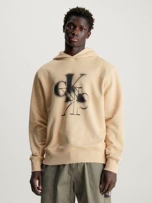 Calvin klein hoodie clearance beige