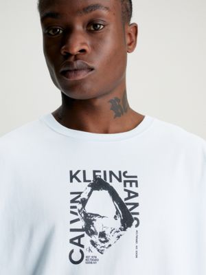 Calvin klein jeans logo t deals shirt