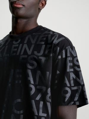All-Over Logo T-shirt Calvin Klein® | J30J3246430GL | T-Shirts