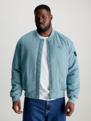 Calvin klein cheap bomber jacket green