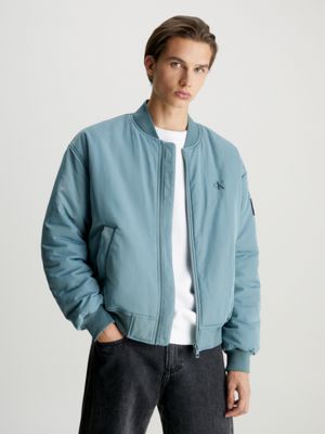 Teal bomber jacket on sale mens