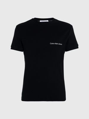 Slim Ribbed Cotton T-shirt Calvin Klein® | J30J324676BEH