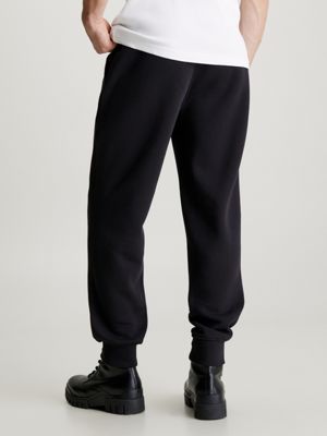 Calvin klein best sale monogram joggers grey