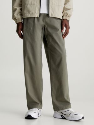 Relaxed cotton hot sale pants