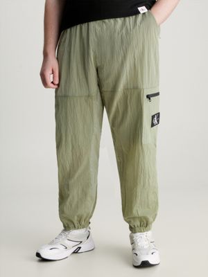 Relaxed Fit Nylon Cargo Pants