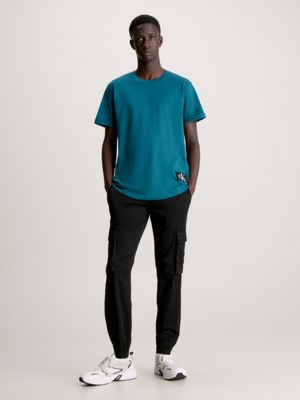 Calvin Klein Jeans Pantalon cargo skinny délavé Noir - Vêtements
