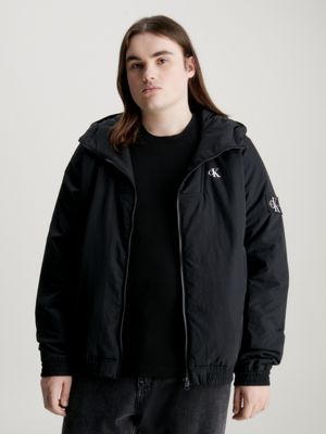 Calvin klein men's hot sale hooded jacket