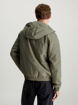 Calvin klein deals olive green jacket