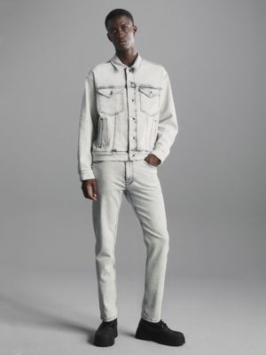 Calvin klein men's hot sale denim jacket