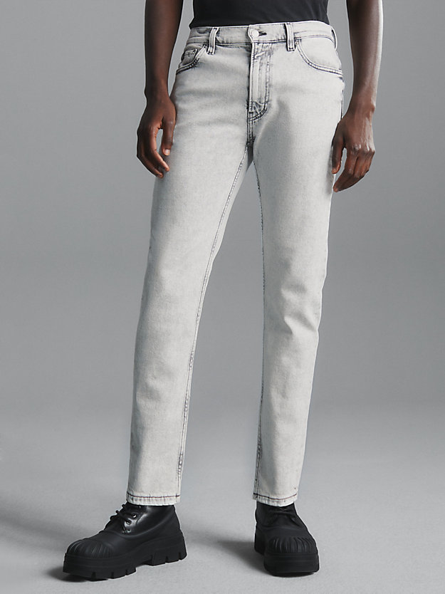 denim light jeansy dad dla mężczyźni - calvin klein jeans