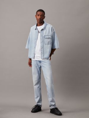 Chemise jean calvin klein sale