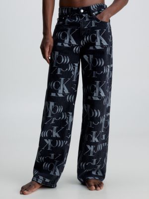 Calvin klein hot sale printed jeans