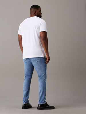 jean skinny grande taille denim pour hommes calvin klein jeans