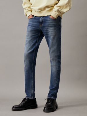 jean slim denim pour hommes calvin klein jeans