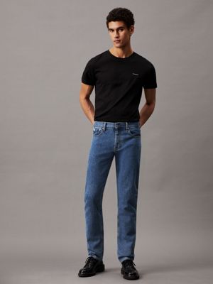 Calvin klein men's straight jeans best sale