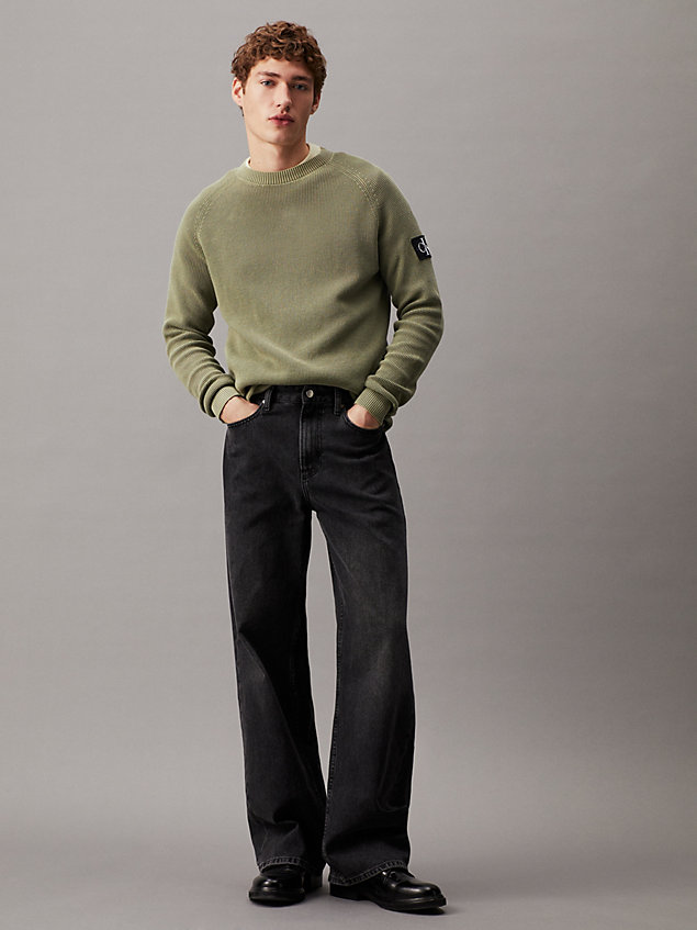 denim jeansy 90's loose dla mężczyźni - calvin klein jeans