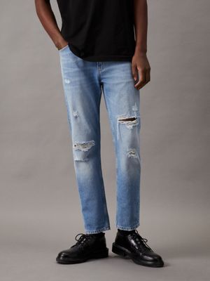 Hi-ball Roll Jeans - Blue