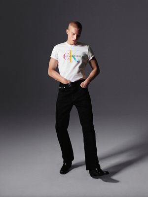 Jeans Droit Denim THE KOOPLES - Taille W31 L30 - Coupe Straight Délavé Clair - Mixte Homme/femme