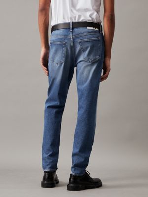 denim medium tapered jeans for men calvin klein jeans