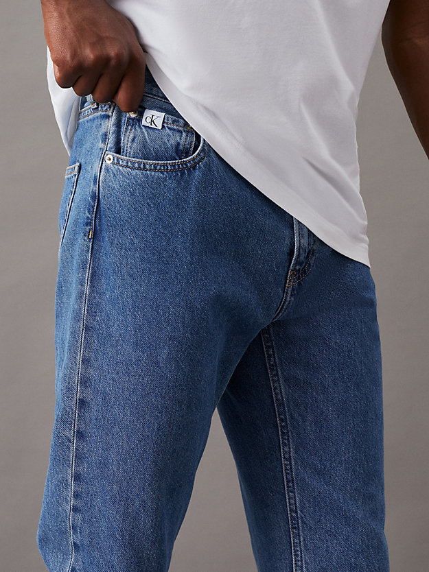 dad jeans denim medium de hombres calvin klein jeans