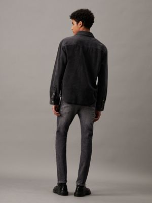 denim grey skinny jeans for men calvin klein jeans