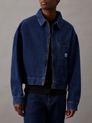 Calvin klein 2024 denim suit