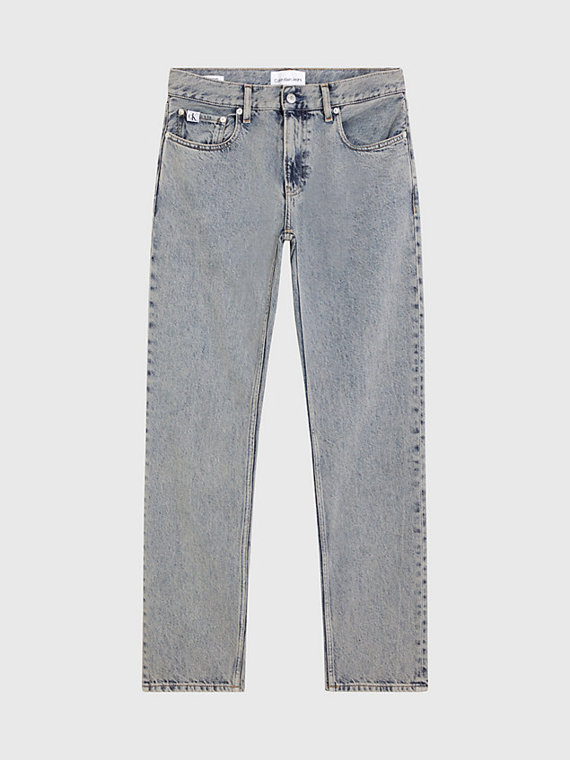 jean straight authentique denim pour hommes calvin klein jeans