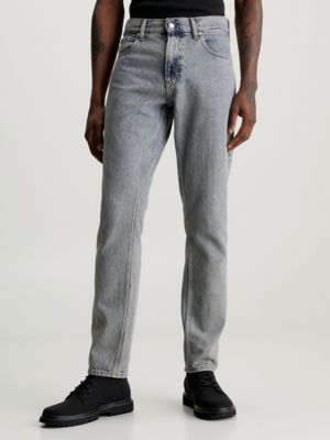 50.0% OFF on CALVIN KLEIN Men's 90'S Straight Fit Jeans Light blue