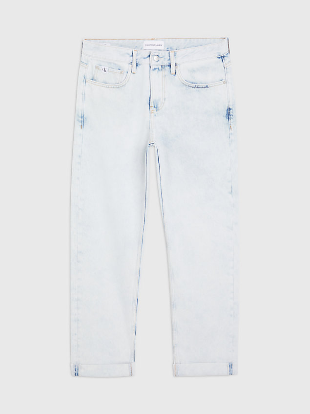 denim jeansy straight 90's dla mężczyźni - calvin klein jeans