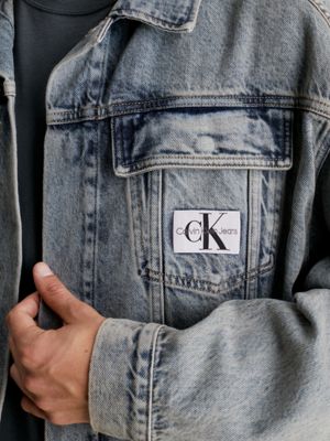 Mens calvin clearance klein jean jacket