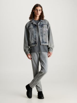 Calvin klein store oversized denim jacket