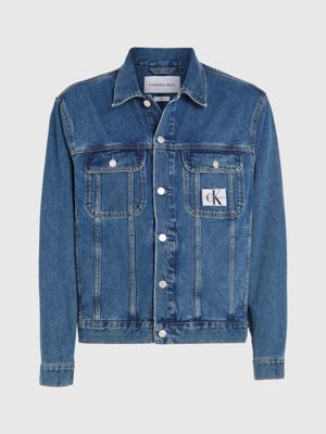 Calvin klein outlet denim jacket mens