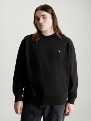 Calvin klein store reverse logo sweatshirt