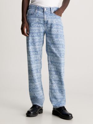 90's Straight All-Over Logo Jeans Calvin Klein® | J30J3250891AA