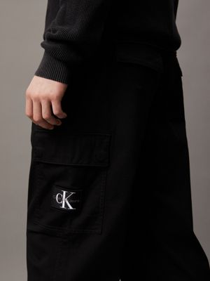 Cotton Twill Cargo Pants Calvin Klein®