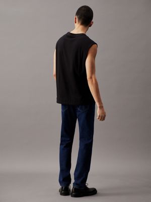 Calvin Klein Jeans Tank top biały CALVIN KLEIN JEANS - Butik Online MAICON