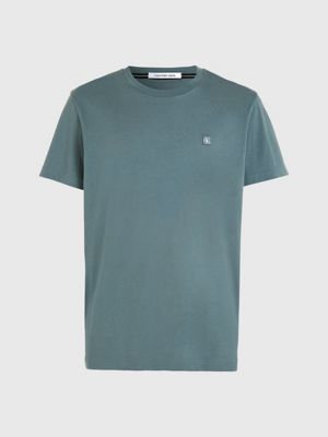 T-Shirt mit Monogramm-Badge Calvin Klein® | J30J325268CFQ