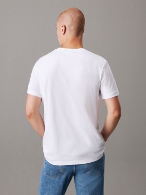 Calvin Klein White T-shirt - 254J30J322879YAF_13