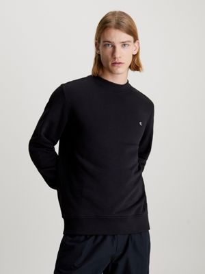 Cotton Terry Badge Sweatshirt Calvin Klein® | J30J325270BEH