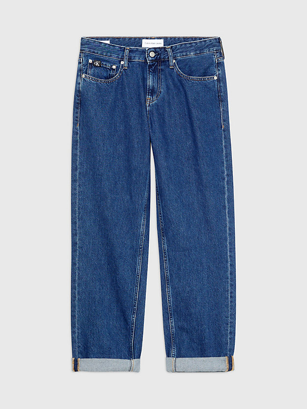 denim dark 90's straight jeans for men calvin klein jeans