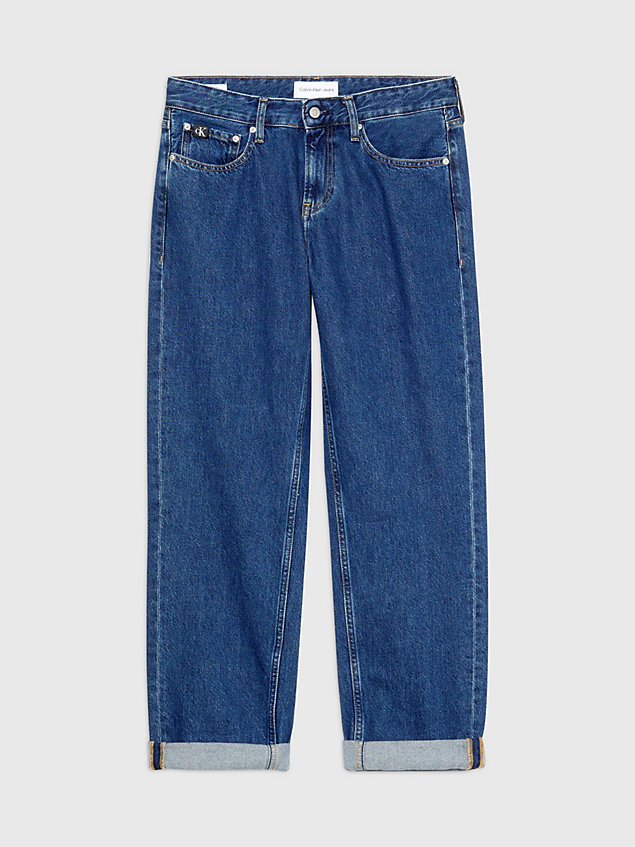 denim straight jeans im neunzigerjahre-look für herren - calvin klein jeans