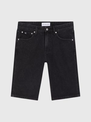 denim grey regular denim shorts for men calvin klein jeans